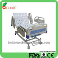 3-function manual Hospital bed with PP side rails field hospital bed